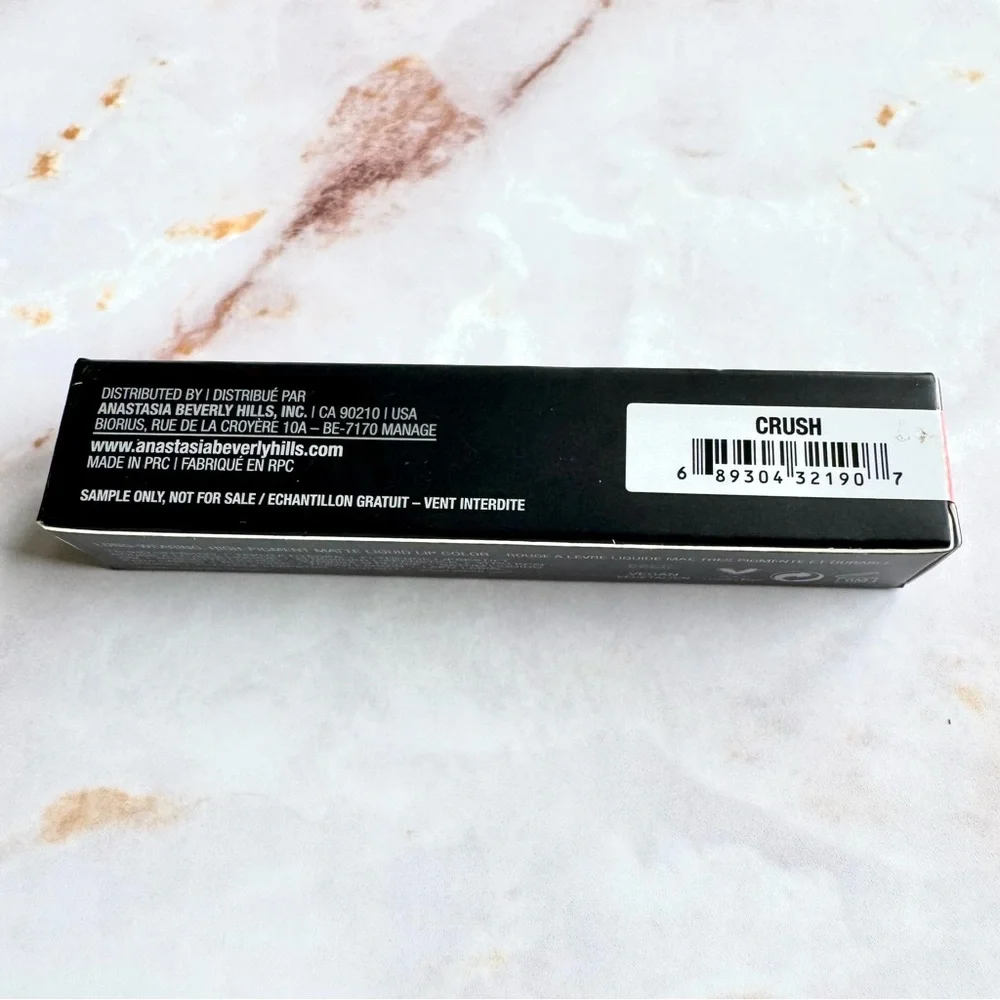 ANASTASIA BEVERLY HILLS NEW SMUDGE-PROOF MATTE LIQUID LIPSTICK IN SHADE CRUSH